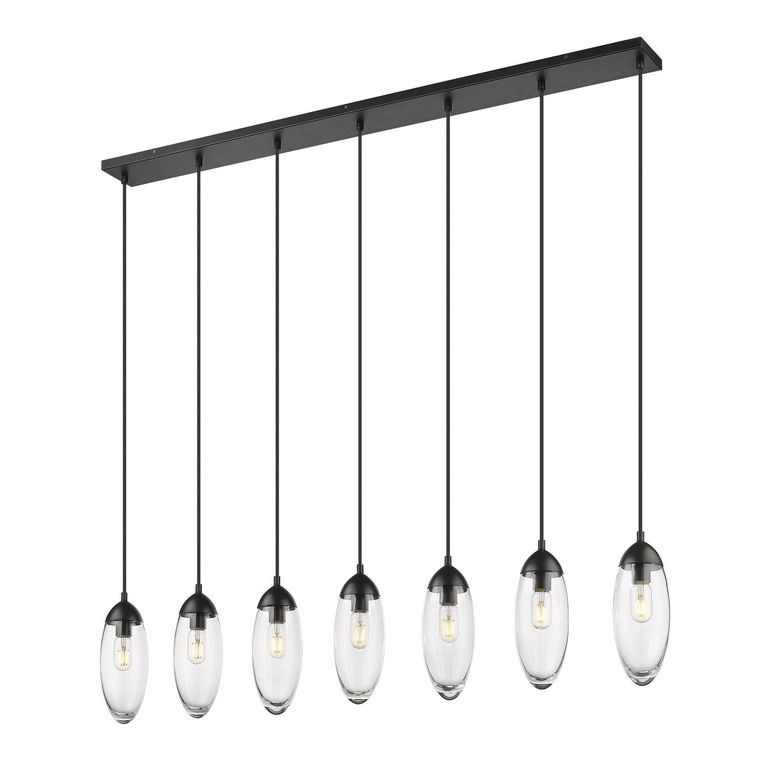 Z-LITE, ARDEN LINEAR CHANDELIER, LINEAR LIGHT