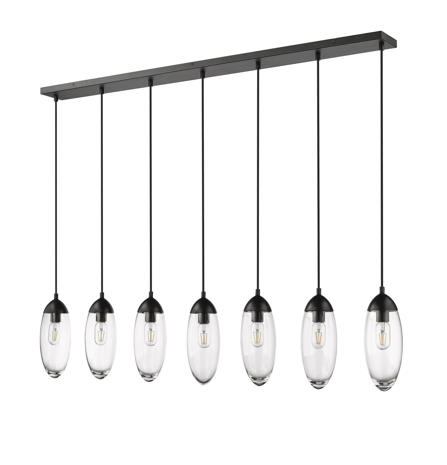 Z-LITE, ARDEN LINEAR CHANDELIER, LINEAR LIGHT