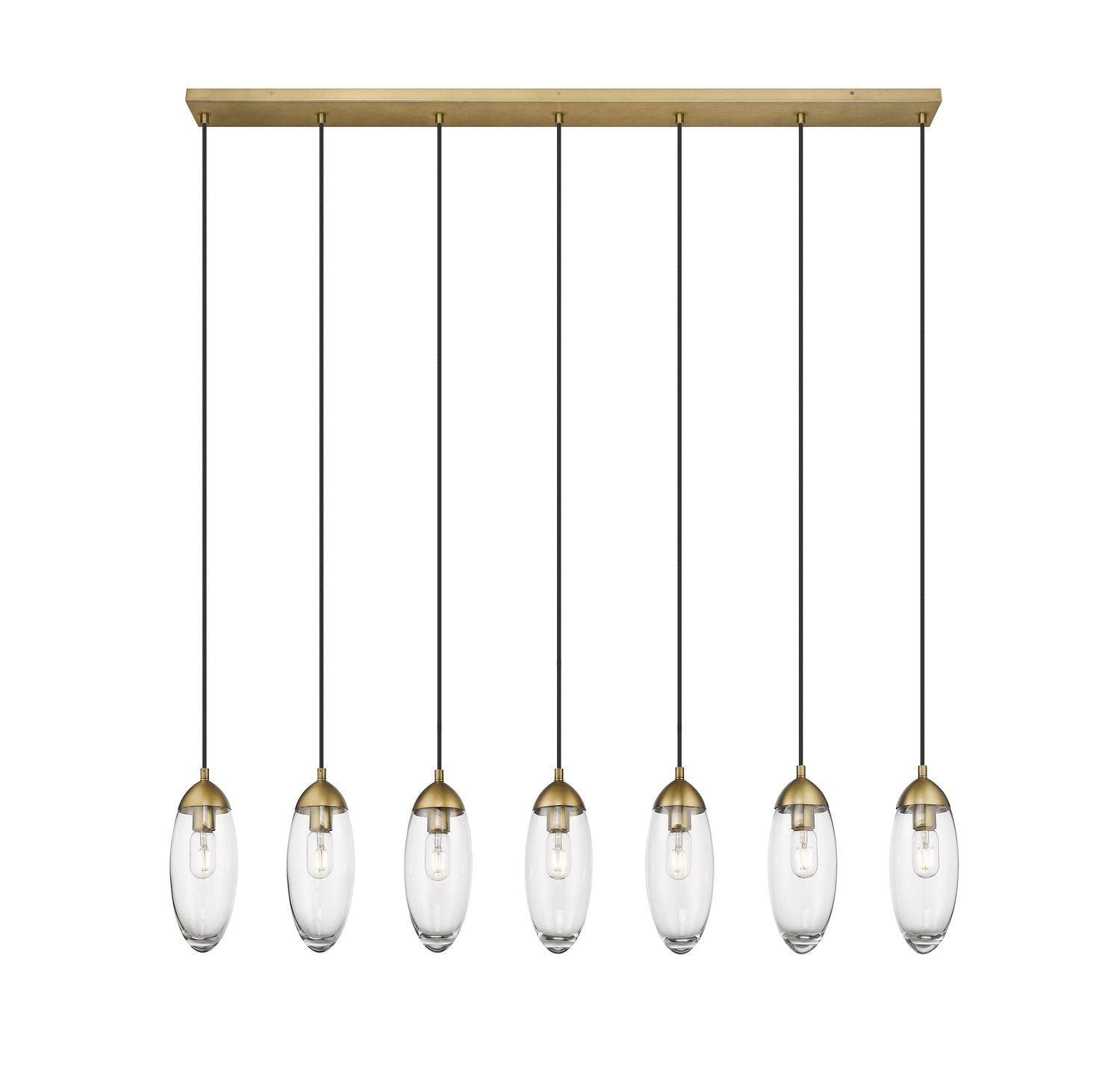 Z-LITE, ARDEN LINEAR CHANDELIER, LINEAR LIGHT