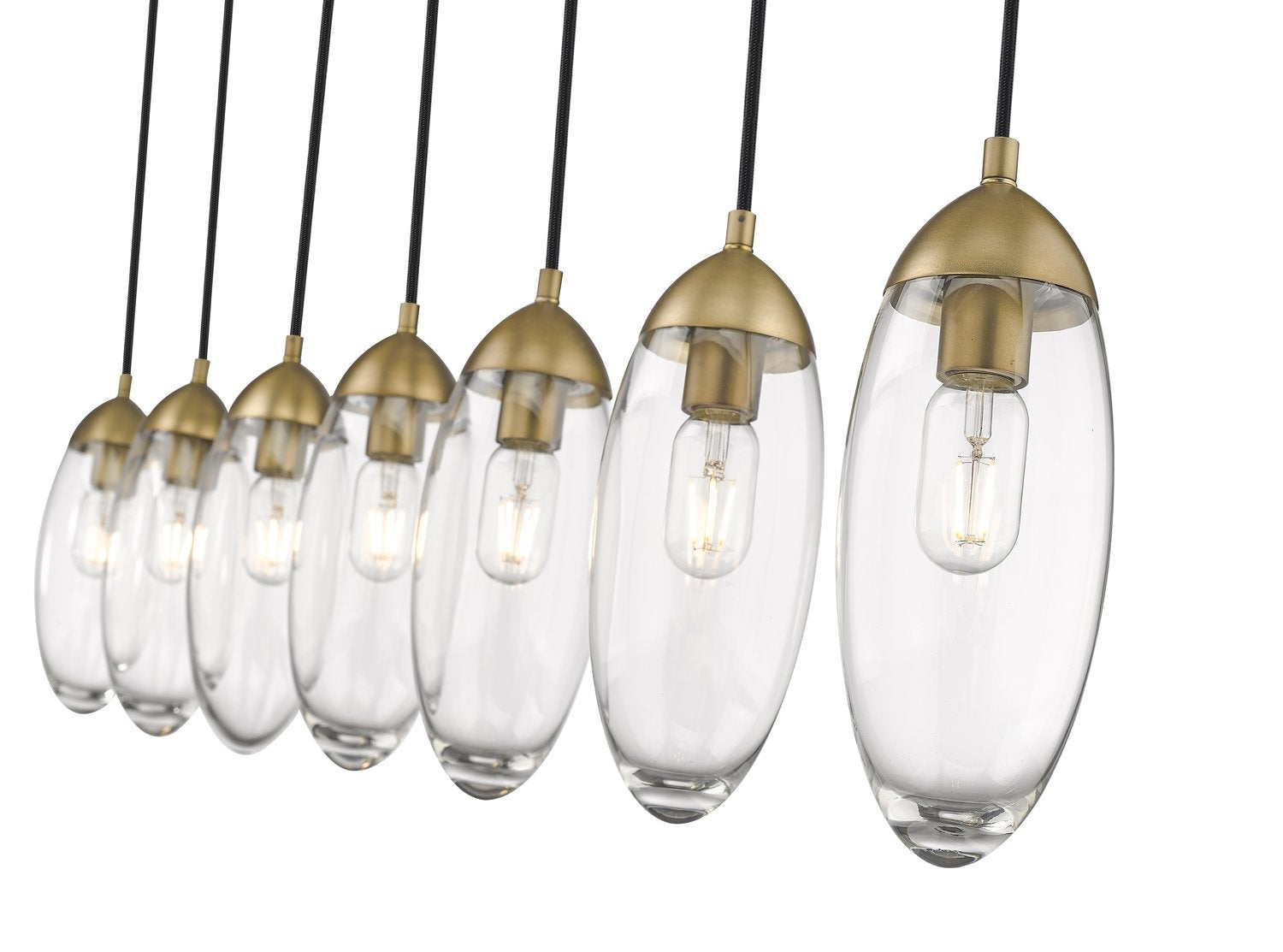 Z-LITE, ARDEN LINEAR CHANDELIER, LINEAR LIGHT