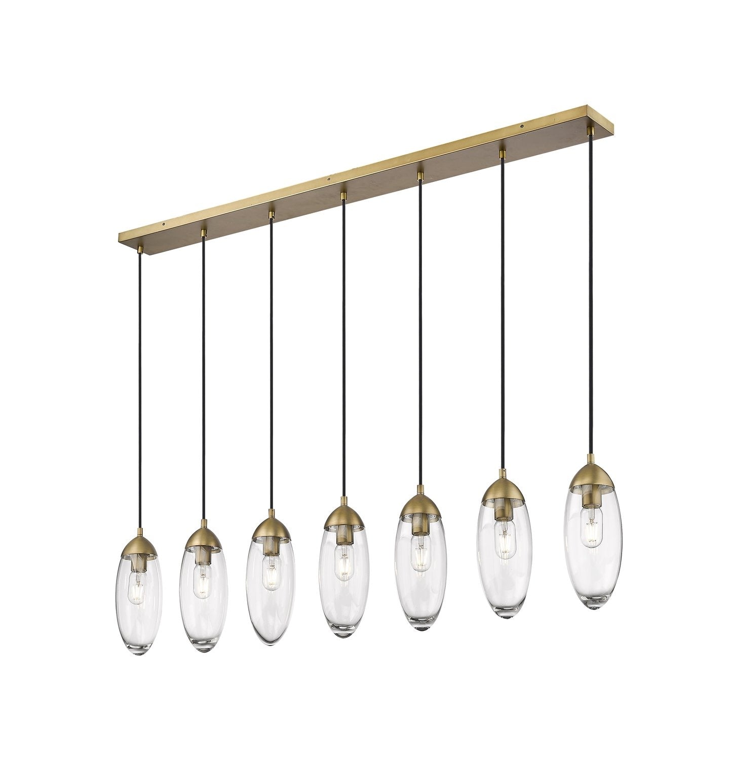 Z-LITE, ARDEN LINEAR CHANDELIER, LINEAR LIGHT