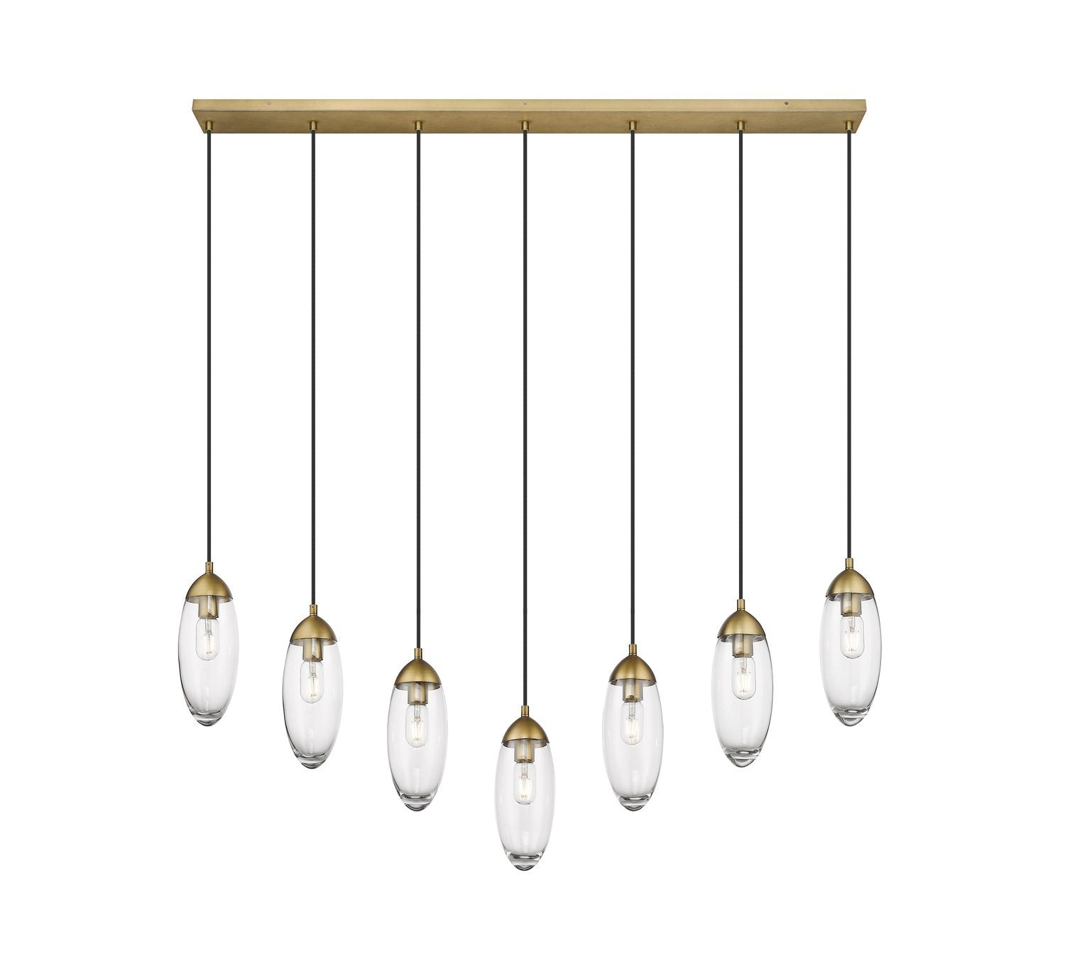 Z-LITE, ARDEN LINEAR CHANDELIER, LINEAR LIGHT