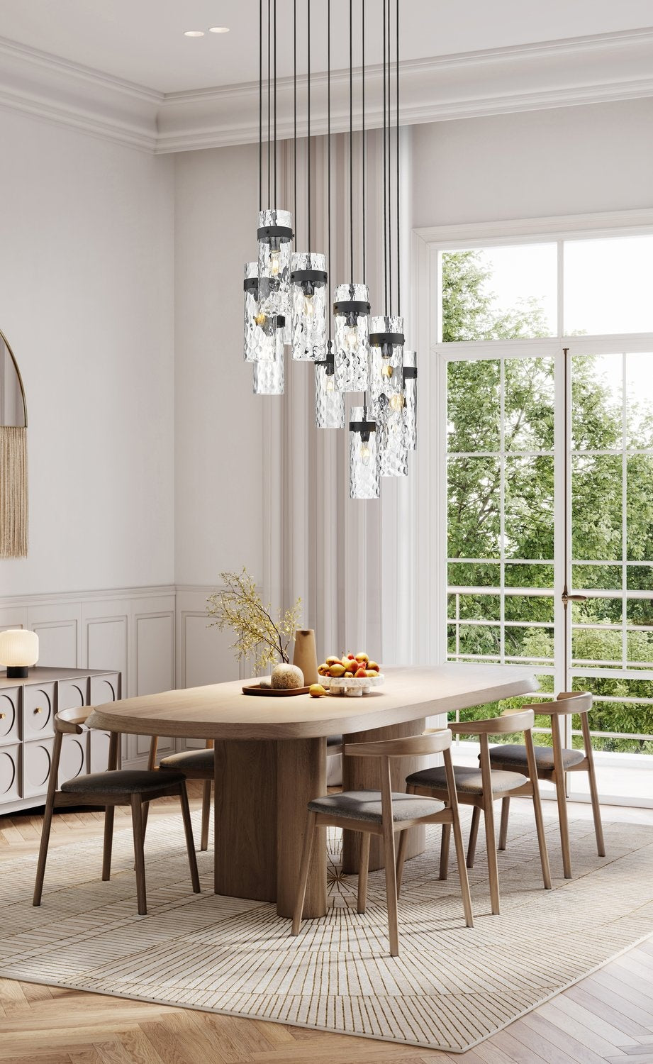 Z-LITE, FONTAINE CHANDELIER, CHANDELIER LIGHT