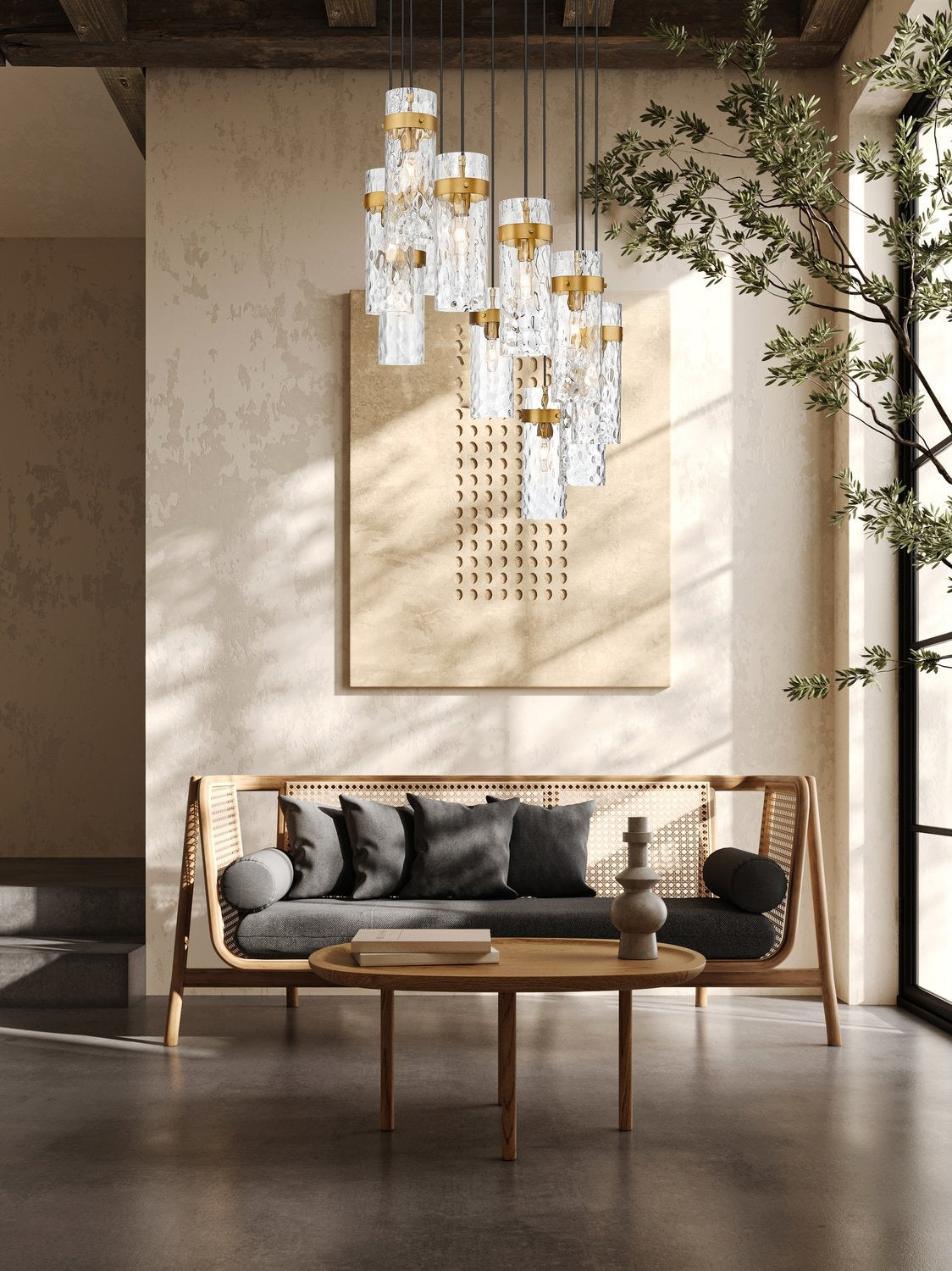 Z-LITE, FONTAINE CHANDELIER, CHANDELIER LIGHT