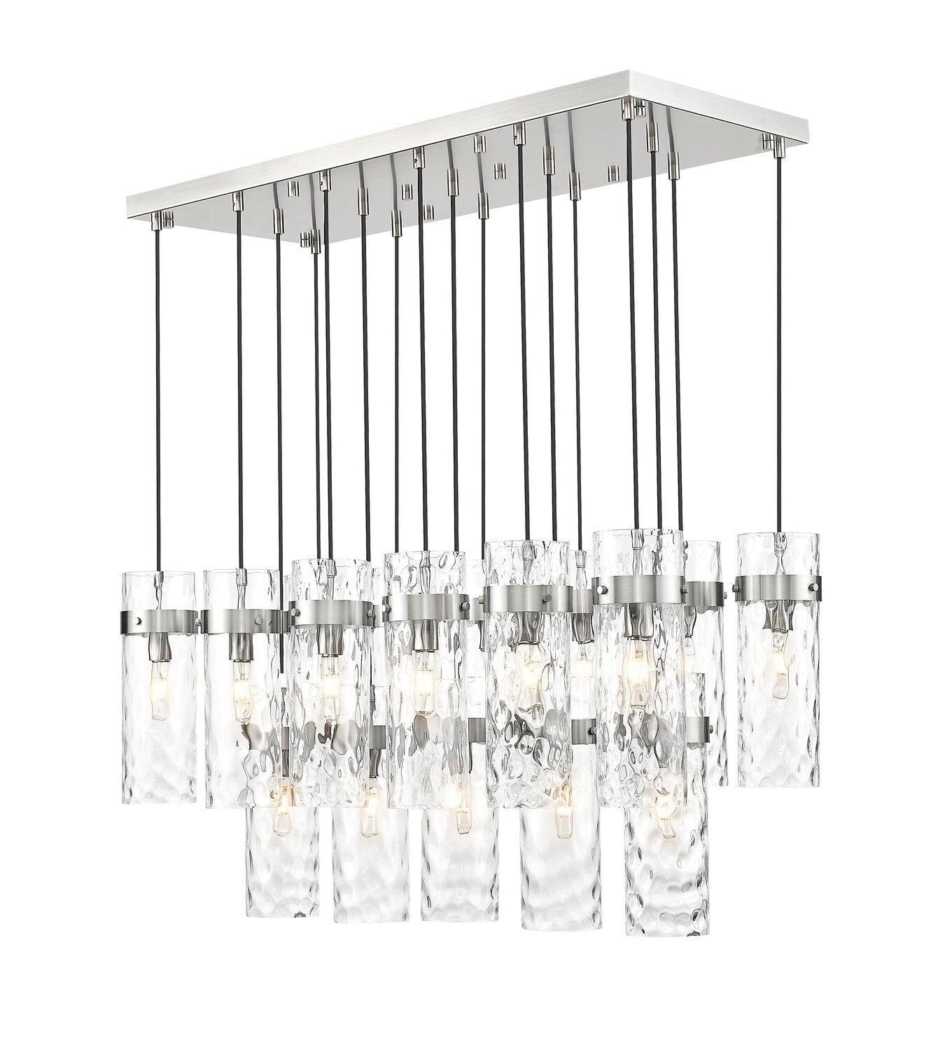 Z-LITE, FONTAINE LINEAR CHANDELIER, LINEAR LIGHT