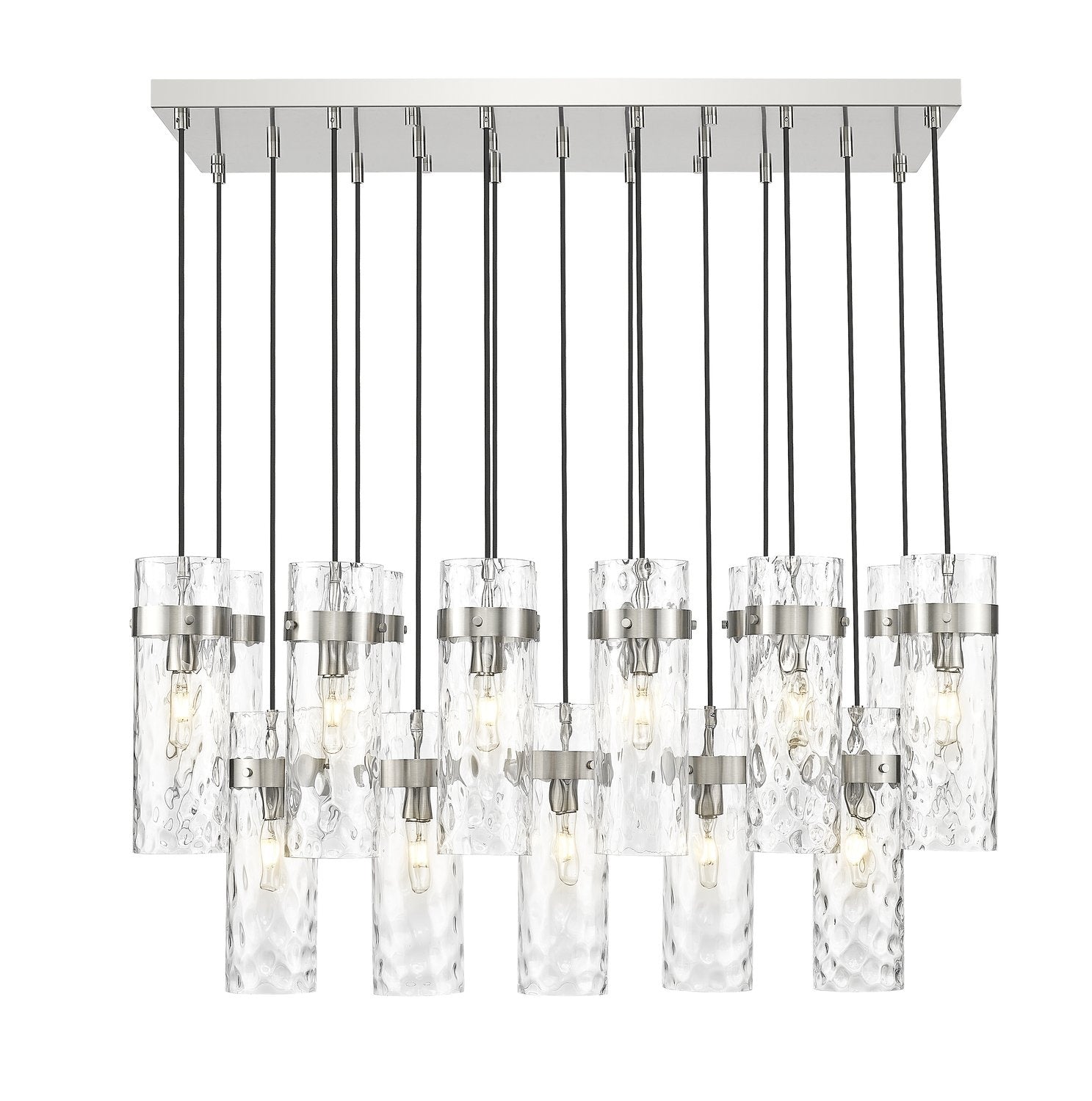Z-LITE, FONTAINE LINEAR CHANDELIER, LINEAR LIGHT