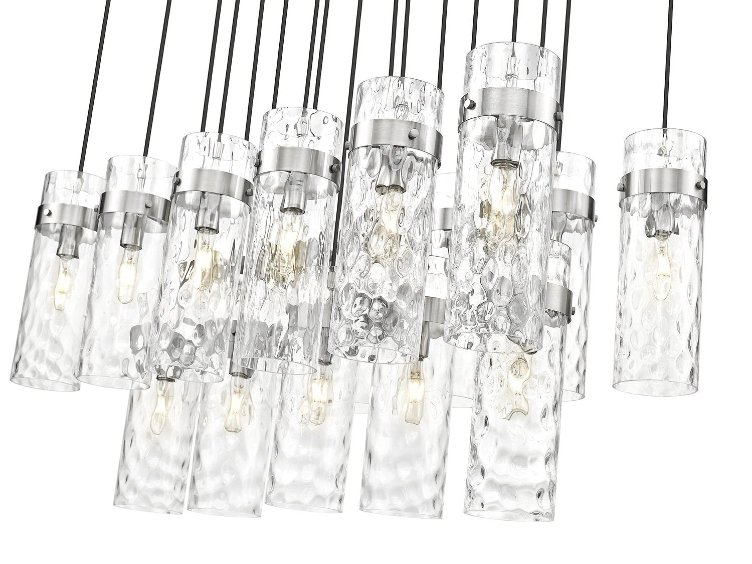 Z-LITE, FONTAINE LINEAR CHANDELIER, LINEAR LIGHT