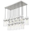 Z-LITE, FONTAINE LINEAR CHANDELIER, LINEAR LIGHT
