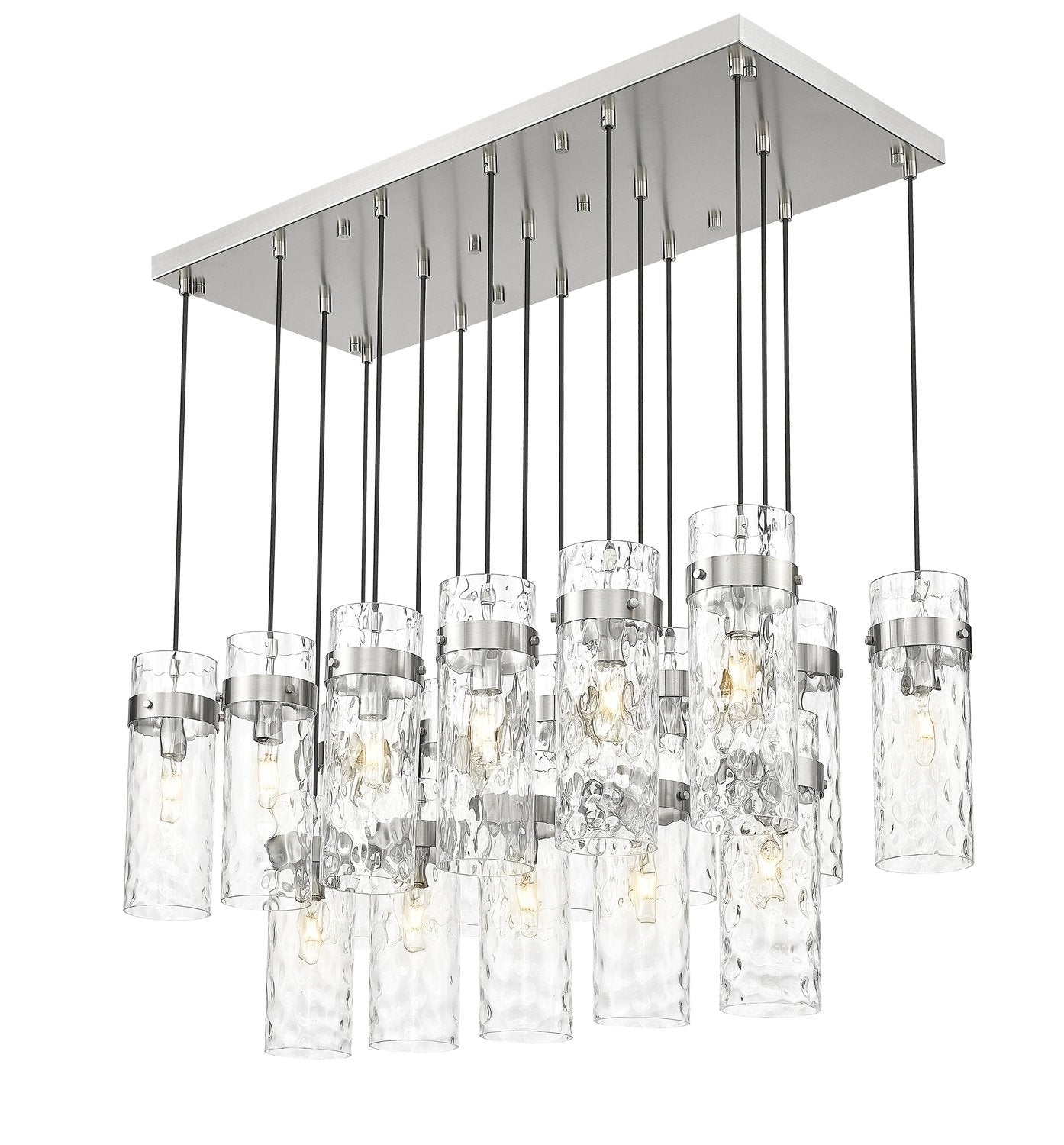 Z-LITE, FONTAINE LINEAR CHANDELIER, LINEAR LIGHT