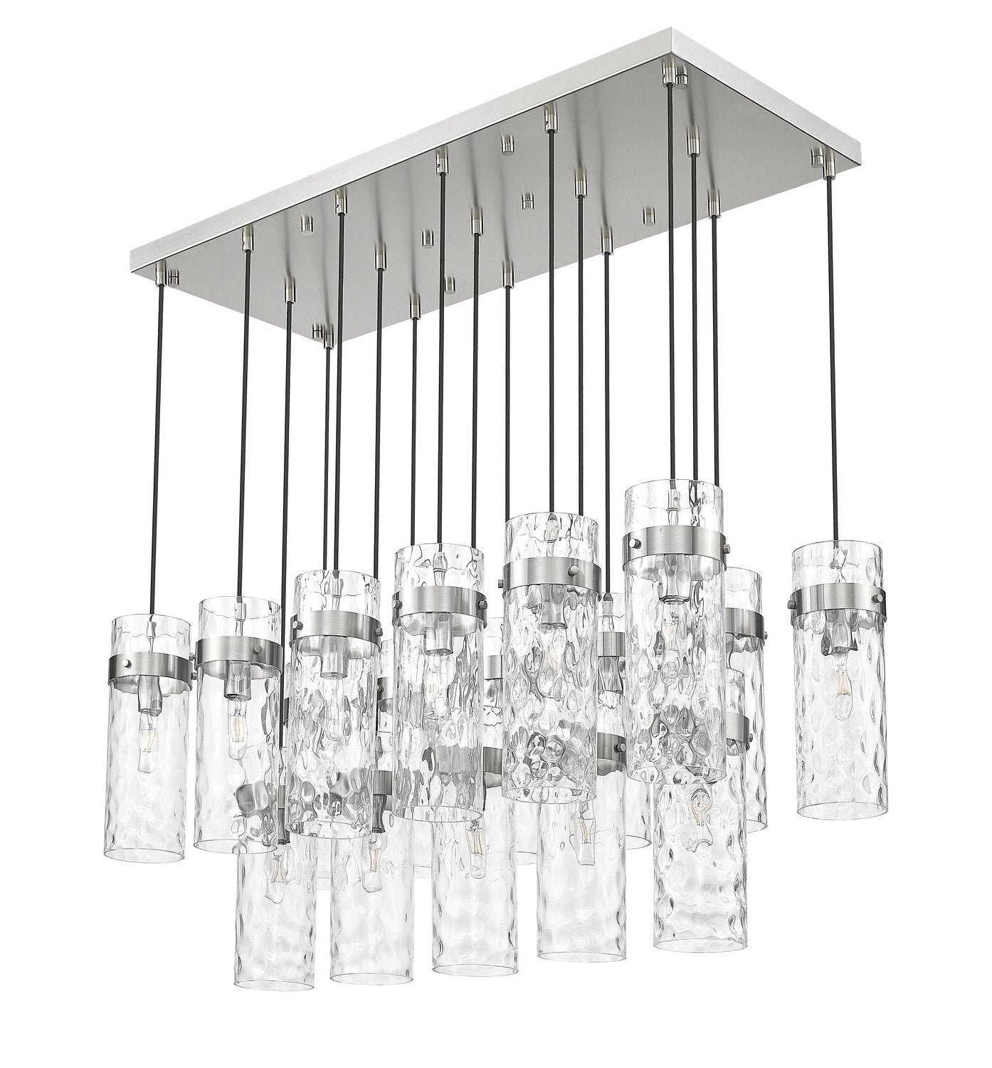Z-LITE, FONTAINE LINEAR CHANDELIER, LINEAR LIGHT