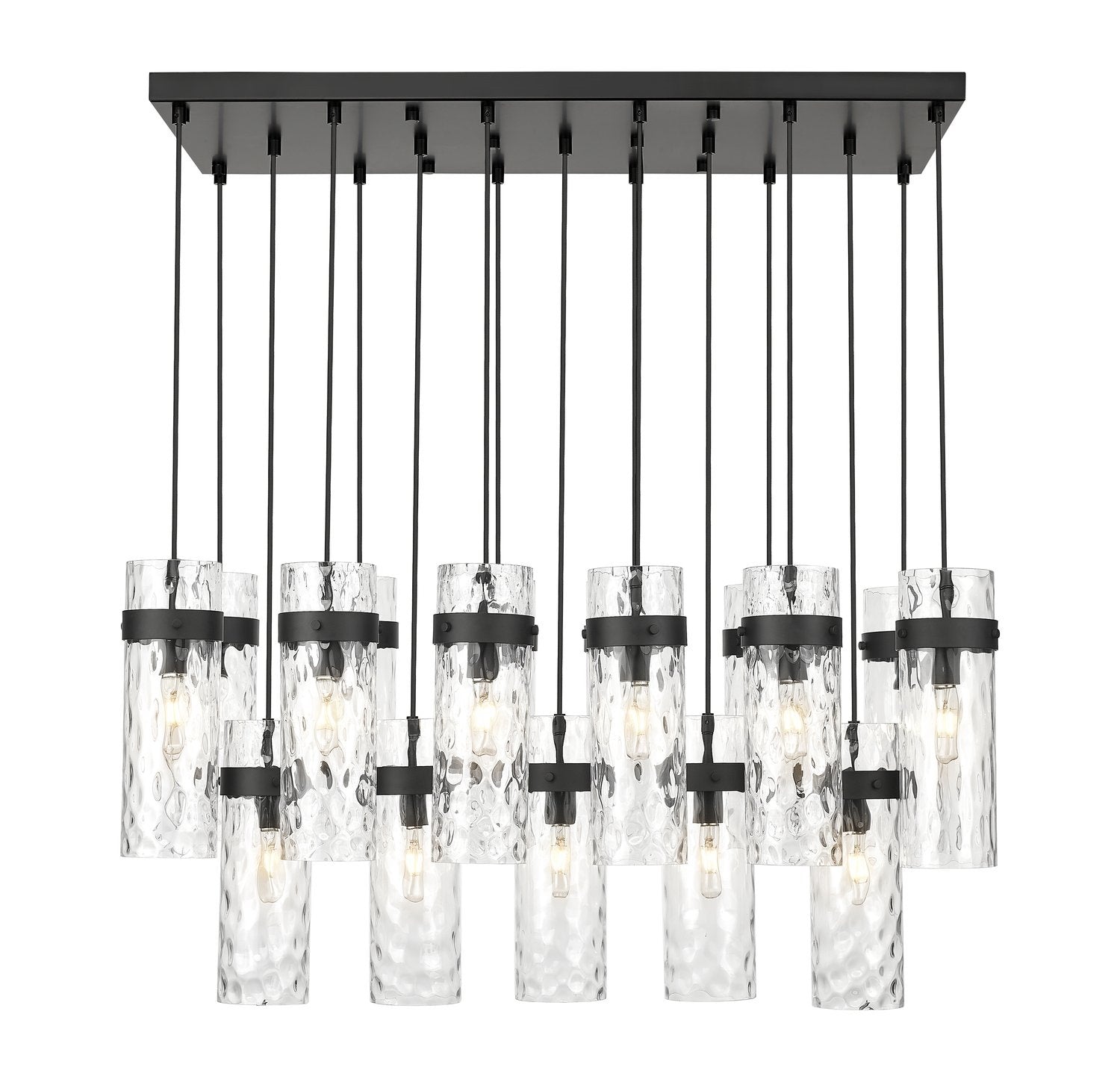 Z-LITE, FONTAINE LINEAR CHANDELIER, LINEAR LIGHT