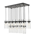 Z-LITE, FONTAINE LINEAR CHANDELIER, LINEAR LIGHT