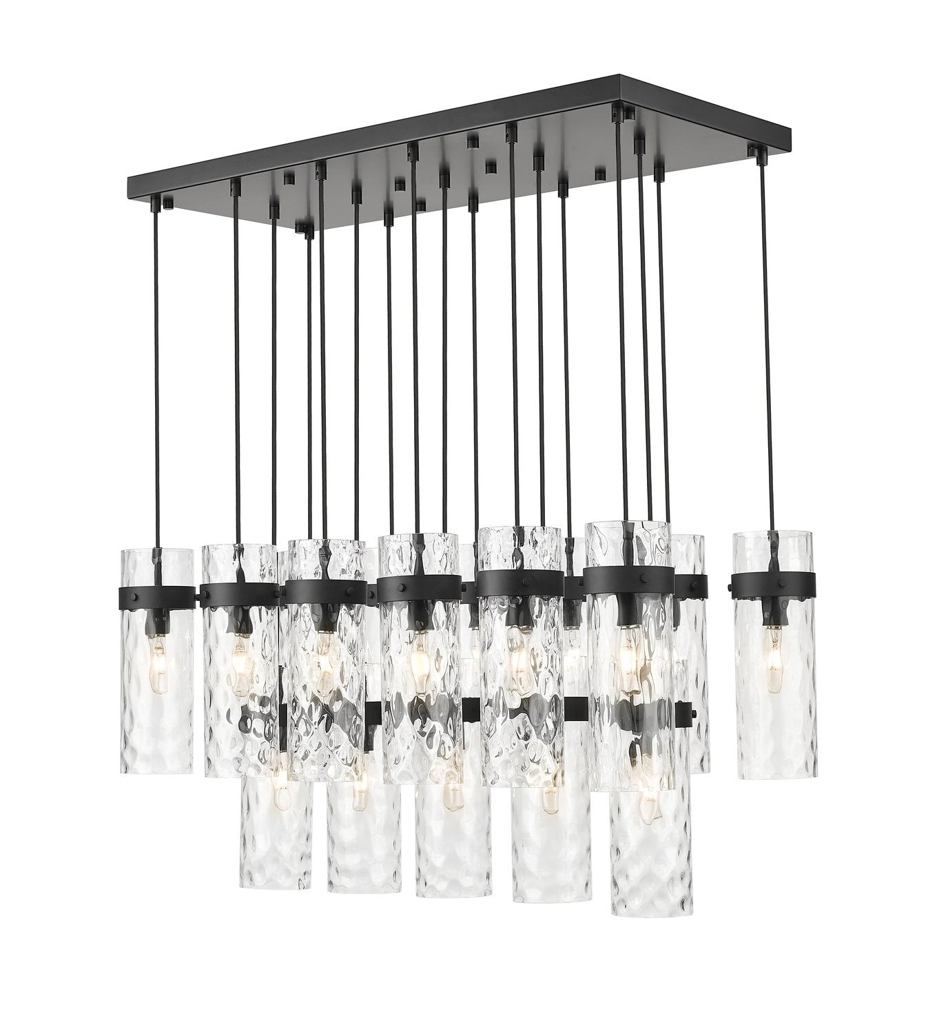 Z-LITE, FONTAINE LINEAR CHANDELIER, LINEAR LIGHT