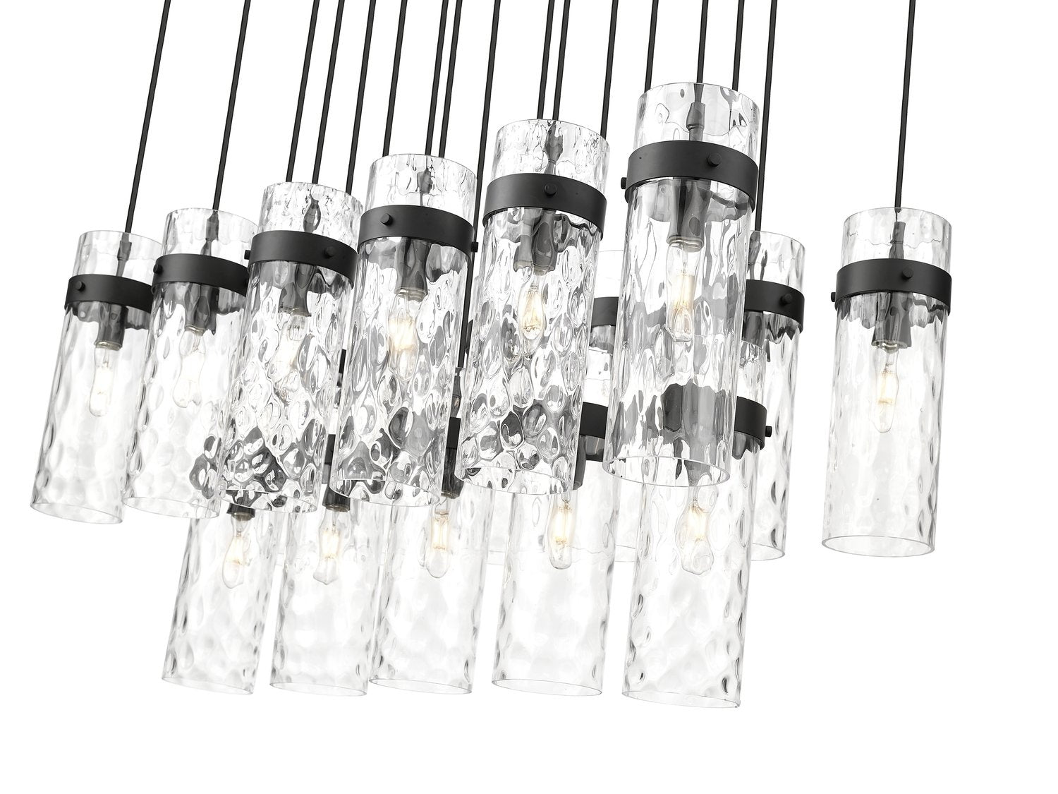 Z-LITE, FONTAINE LINEAR CHANDELIER, LINEAR LIGHT