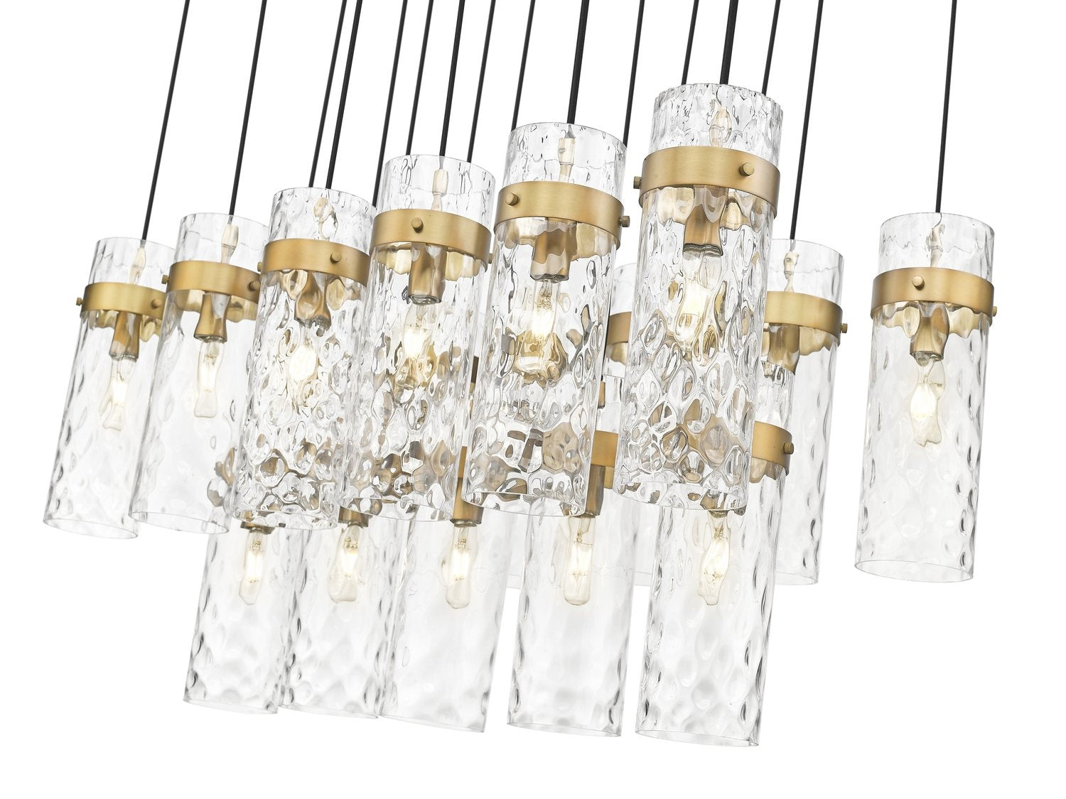 Z-LITE, FONTAINE LINEAR CHANDELIER, LINEAR LIGHT