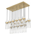 Z-LITE, FONTAINE LINEAR CHANDELIER, LINEAR LIGHT