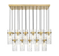 Z-LITE, FONTAINE LINEAR CHANDELIER, LINEAR LIGHT