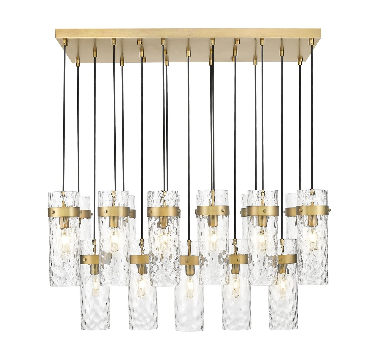 Z-LITE, FONTAINE LINEAR CHANDELIER, LINEAR LIGHT