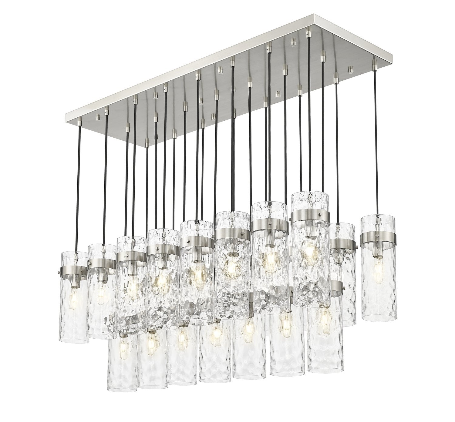 Z-LITE, FONTAINE LINEAR CHANDELIER, LINEAR LIGHT
