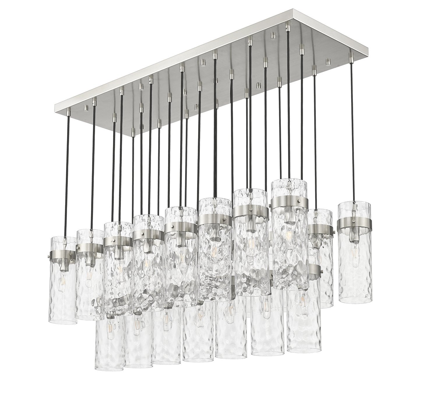 Z-LITE, FONTAINE LINEAR CHANDELIER, LINEAR LIGHT