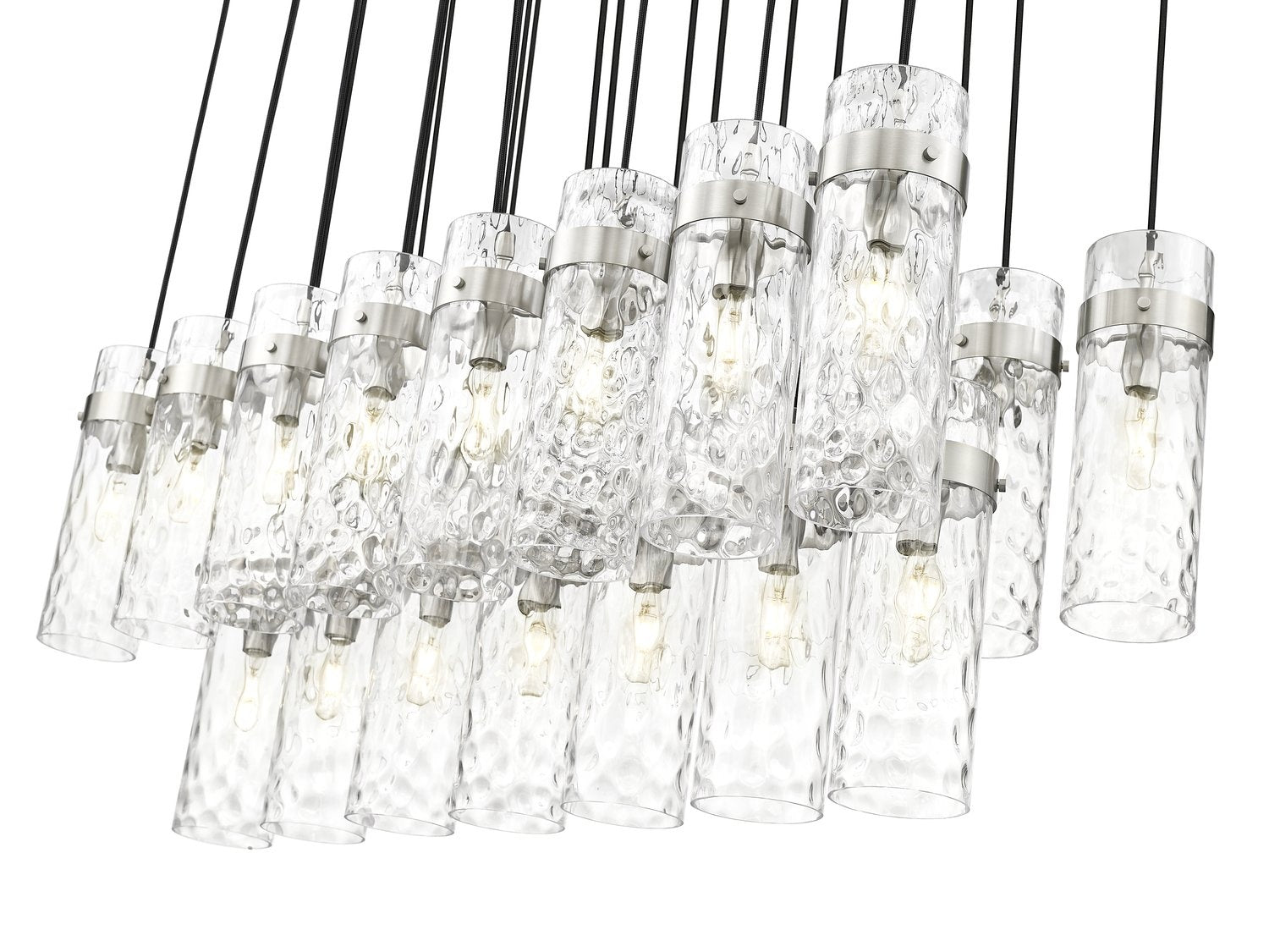 Z-LITE, FONTAINE LINEAR CHANDELIER, LINEAR LIGHT