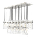 Z-LITE, FONTAINE LINEAR CHANDELIER, LINEAR LIGHT