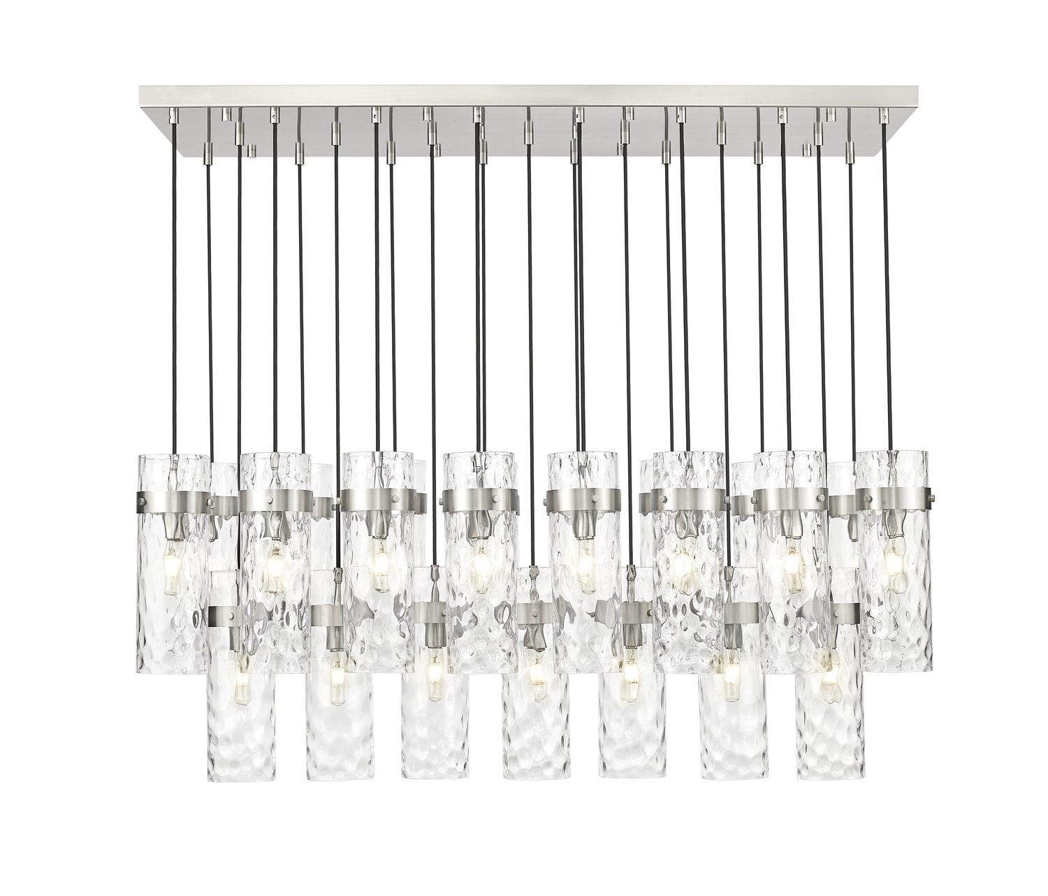 Z-LITE, FONTAINE LINEAR CHANDELIER, LINEAR LIGHT