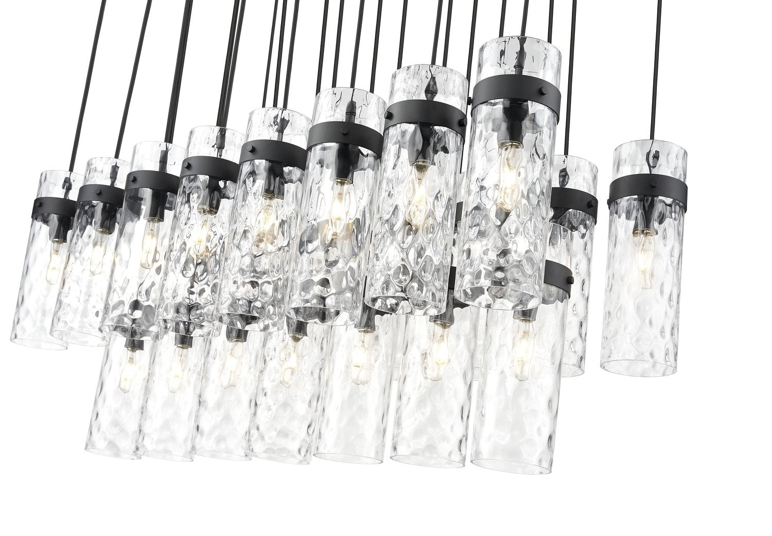 Z-LITE, FONTAINE LINEAR CHANDELIER, LINEAR LIGHT