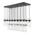 Z-LITE, FONTAINE LINEAR CHANDELIER, LINEAR LIGHT
