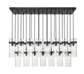 Z-LITE, FONTAINE LINEAR CHANDELIER, LINEAR LIGHT
