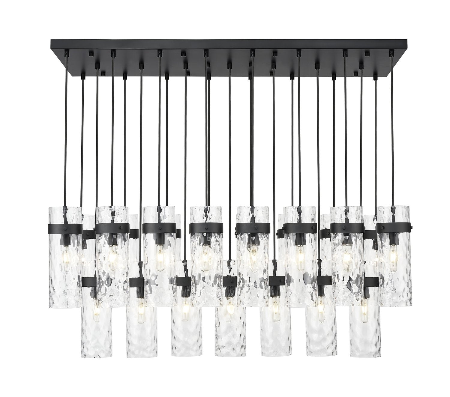 Z-LITE, FONTAINE LINEAR CHANDELIER, LINEAR LIGHT