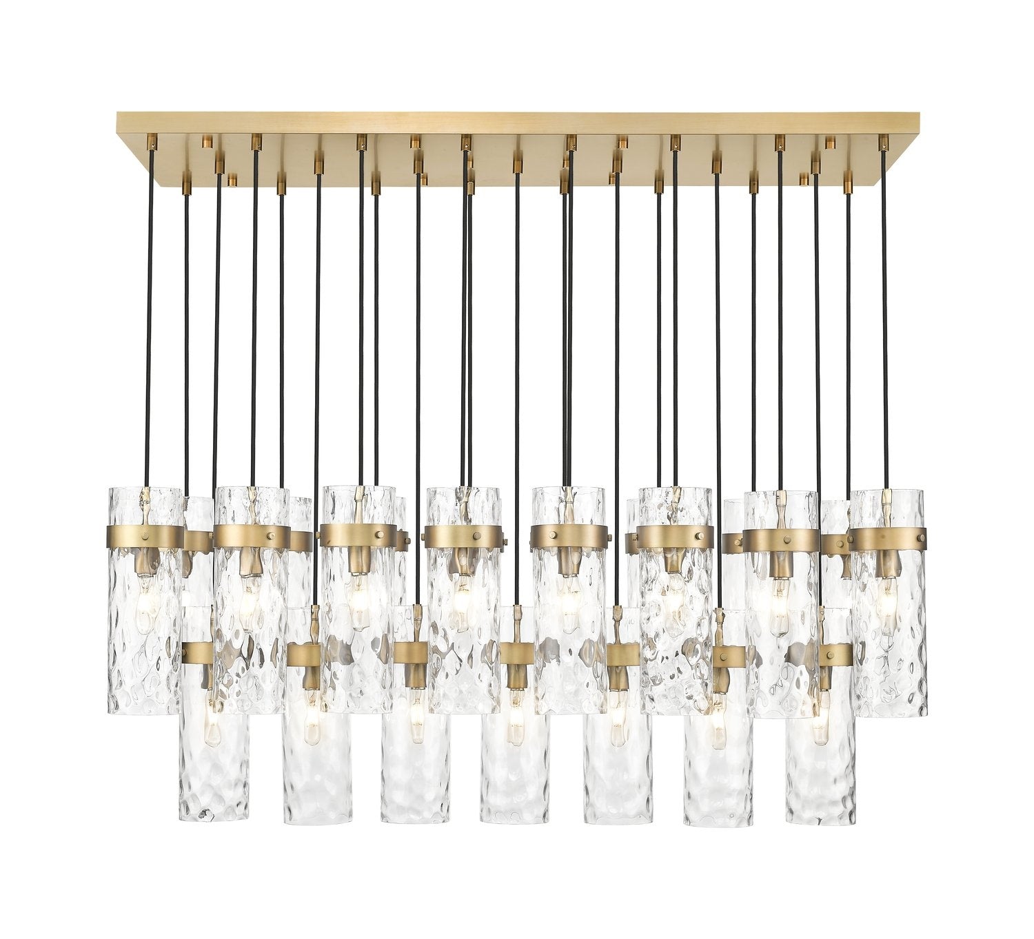 Z-LITE, FONTAINE LINEAR CHANDELIER, LINEAR LIGHT