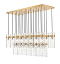 Z-LITE, FONTAINE LINEAR CHANDELIER, LINEAR LIGHT