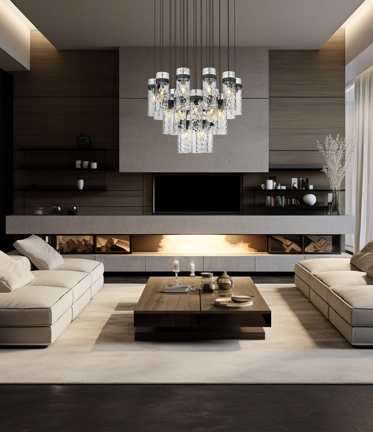 Z-LITE, FONTAINE CHANDELIER, CHANDELIER LIGHT