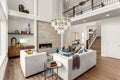 Z-LITE, FONTAINE CHANDELIER, CHANDELIER LIGHT