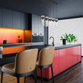 Z-LITE, FONTAINE LINEAR CHANDELIER, LINEAR LIGHT