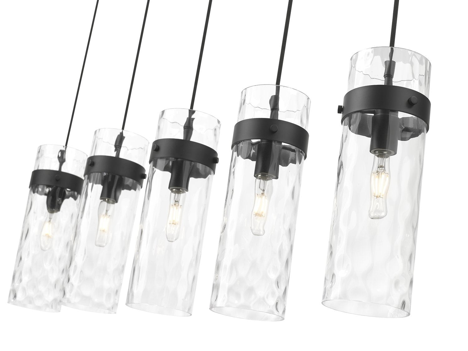 Z-LITE, FONTAINE LINEAR CHANDELIER, LINEAR LIGHT