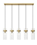 Z-LITE, FONTAINE LINEAR CHANDELIER, LINEAR LIGHT