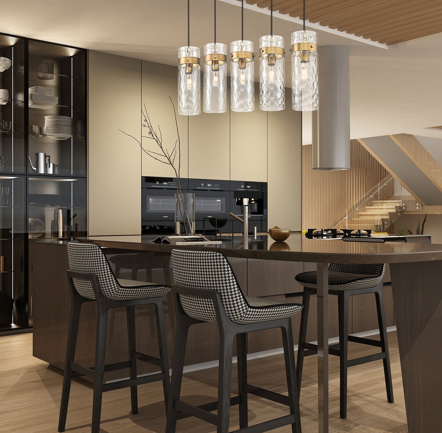 Z-LITE, FONTAINE LINEAR CHANDELIER, LINEAR LIGHT