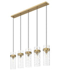 Z-LITE, FONTAINE LINEAR CHANDELIER, LINEAR LIGHT