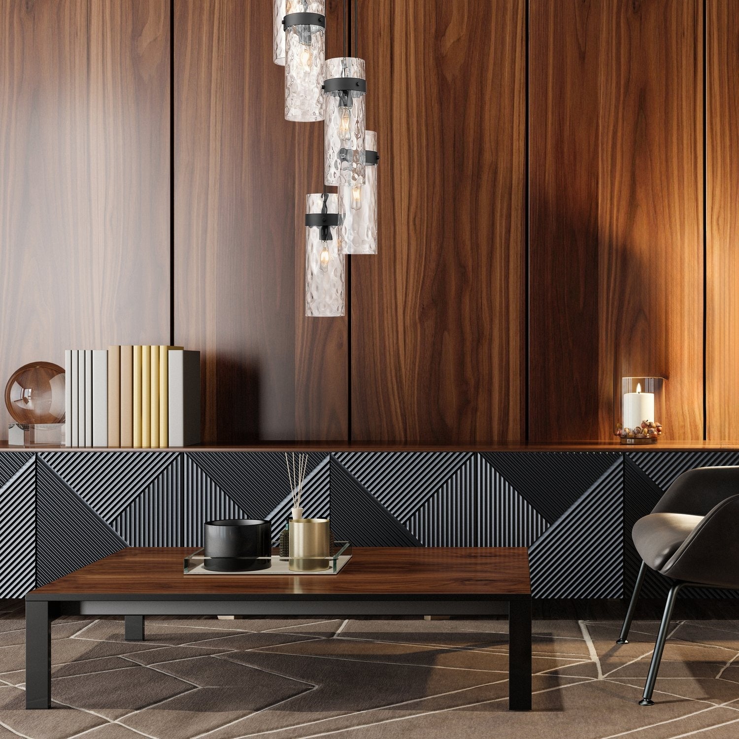 Z-LITE, FONTAINE CHANDELIER, CHANDELIER LIGHT