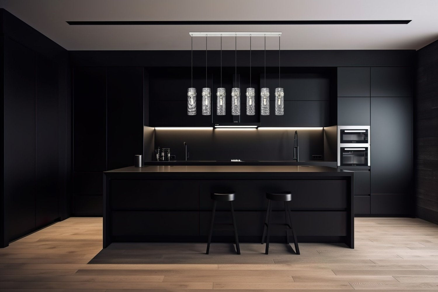 Z-LITE, FONTAINE LINEAR CHANDELIER, LINEAR LIGHT