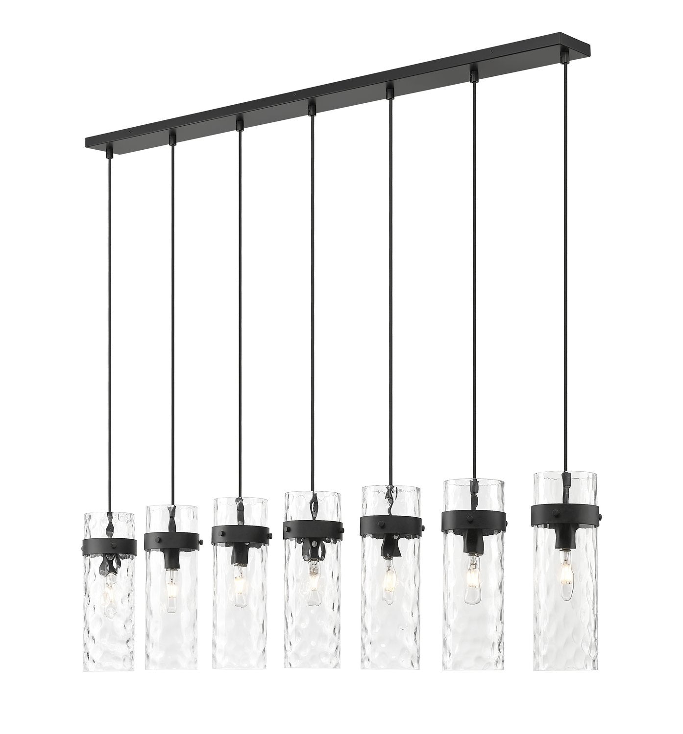 Z-LITE, FONTAINE LINEAR CHANDELIER, LINEAR LIGHT