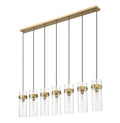 Z-LITE, FONTAINE LINEAR CHANDELIER, LINEAR LIGHT