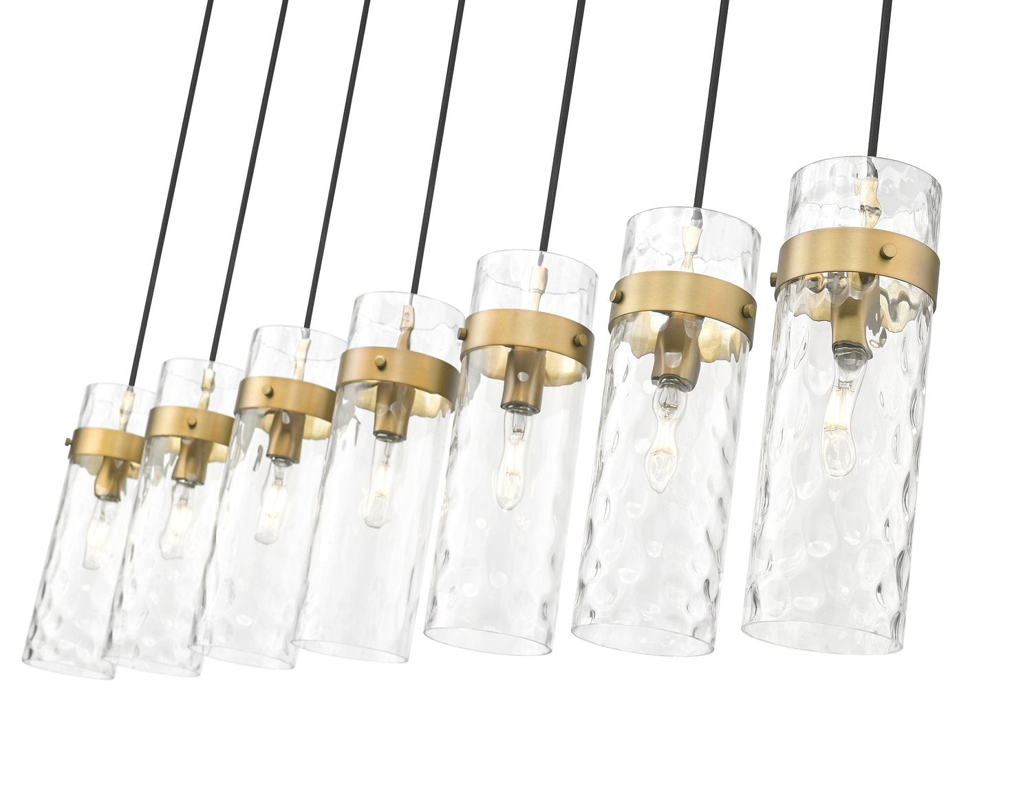 Z-LITE, FONTAINE LINEAR CHANDELIER, LINEAR LIGHT
