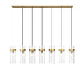 Z-LITE, FONTAINE LINEAR CHANDELIER, LINEAR LIGHT