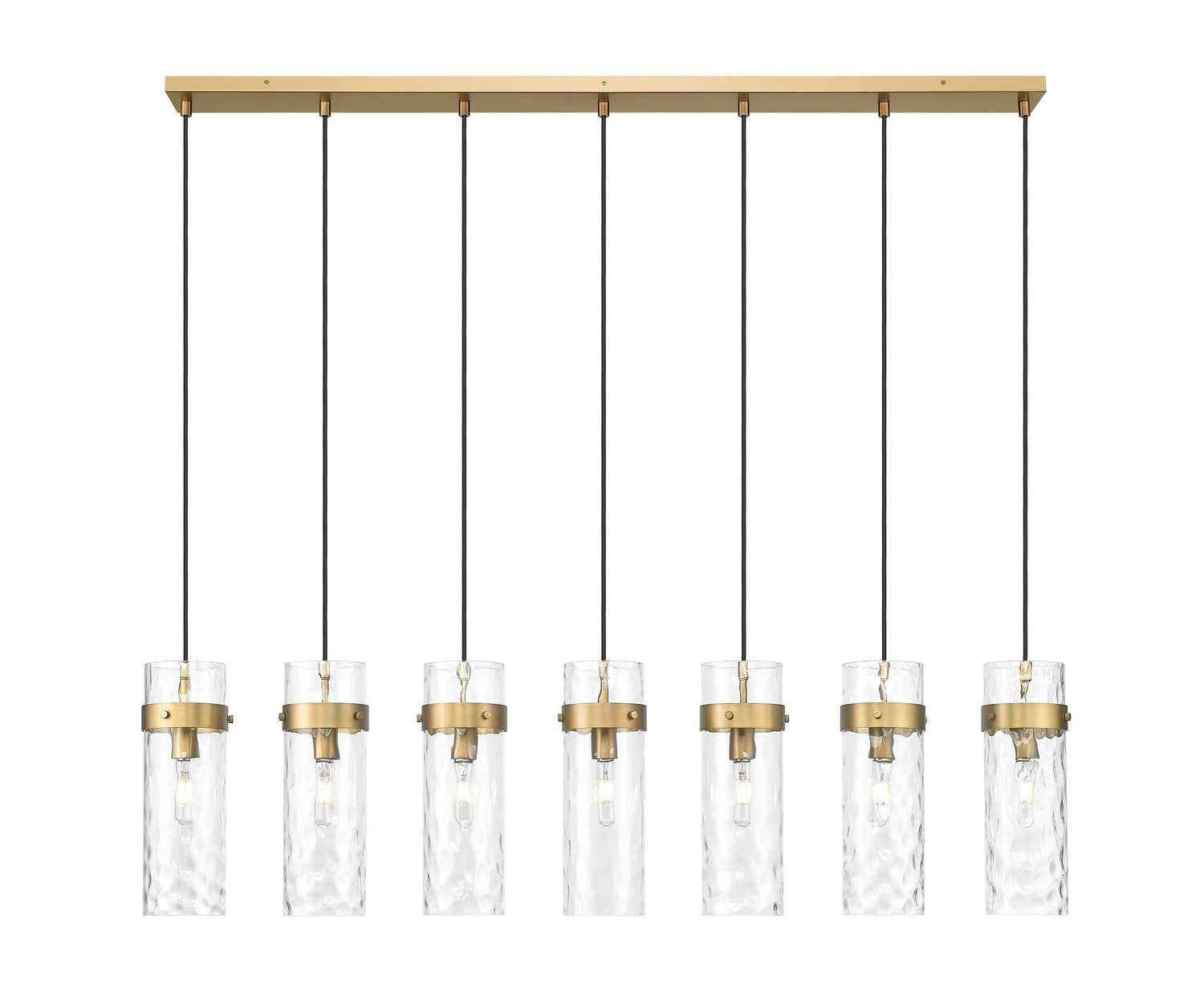 Z-LITE, FONTAINE LINEAR CHANDELIER, LINEAR LIGHT