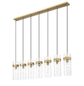 Z-LITE, FONTAINE LINEAR CHANDELIER, LINEAR LIGHT