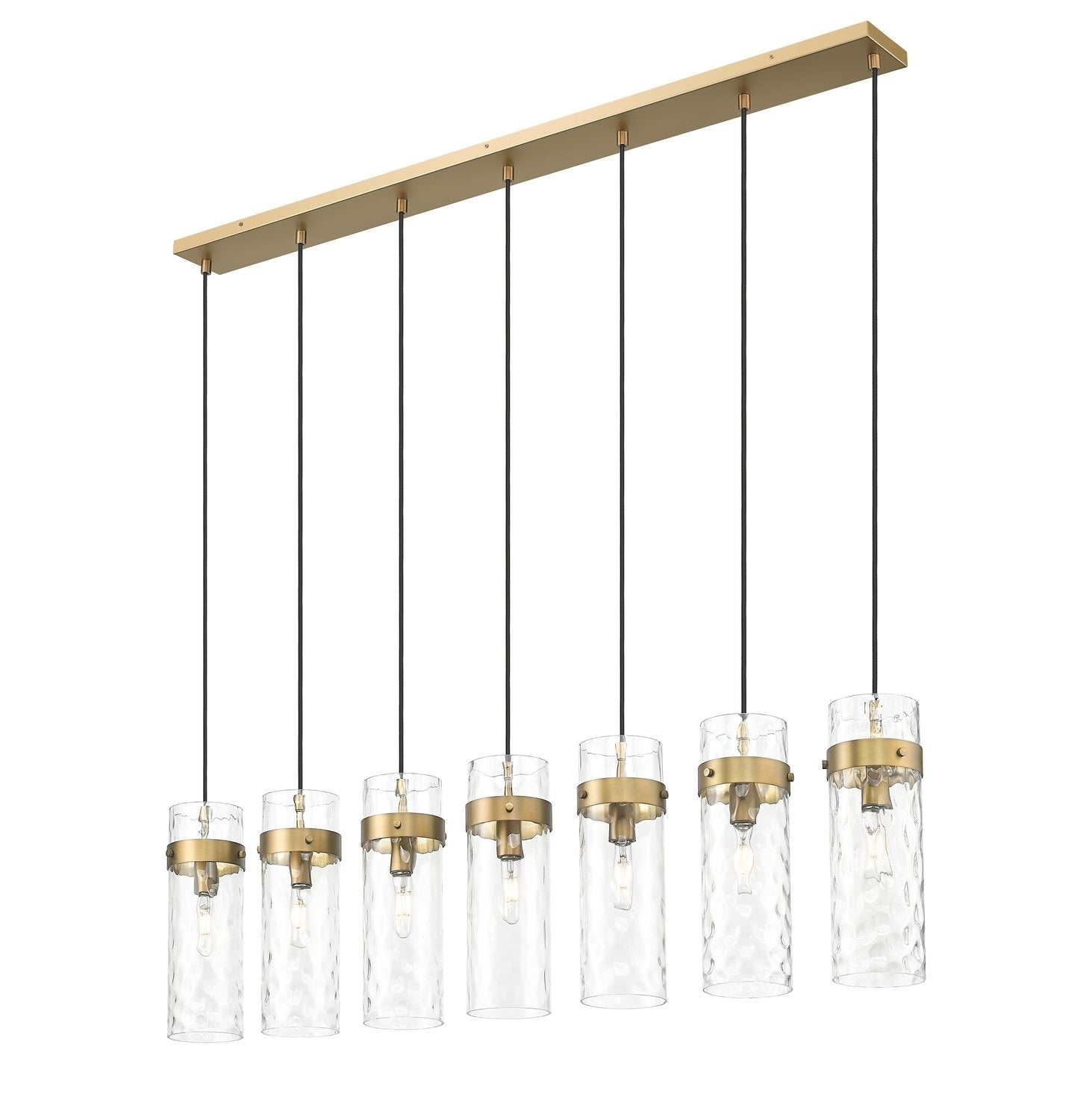 Z-LITE, FONTAINE LINEAR CHANDELIER, LINEAR LIGHT