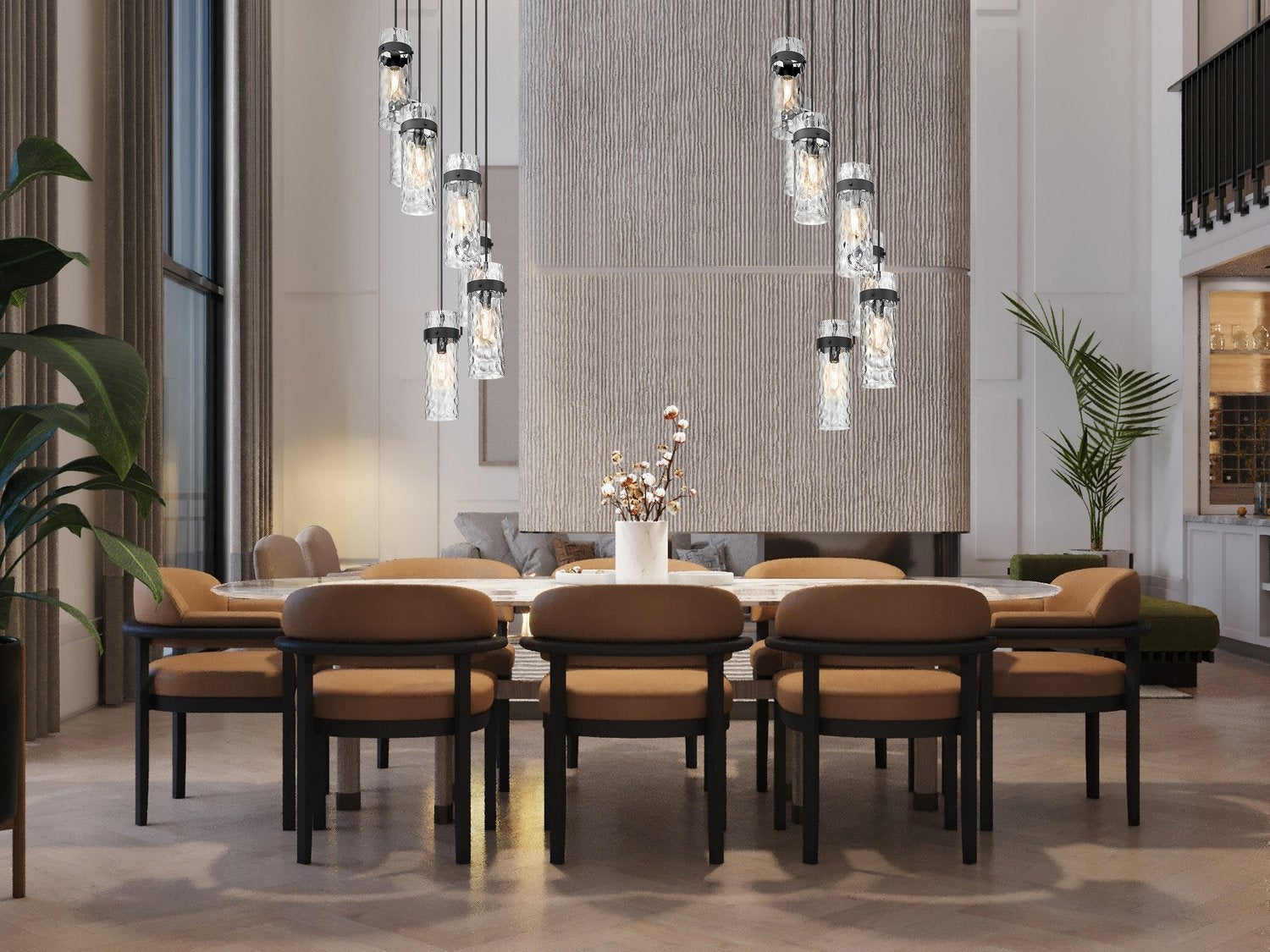 Z-LITE, FONTAINE CHANDELIER, CHANDELIER LIGHT